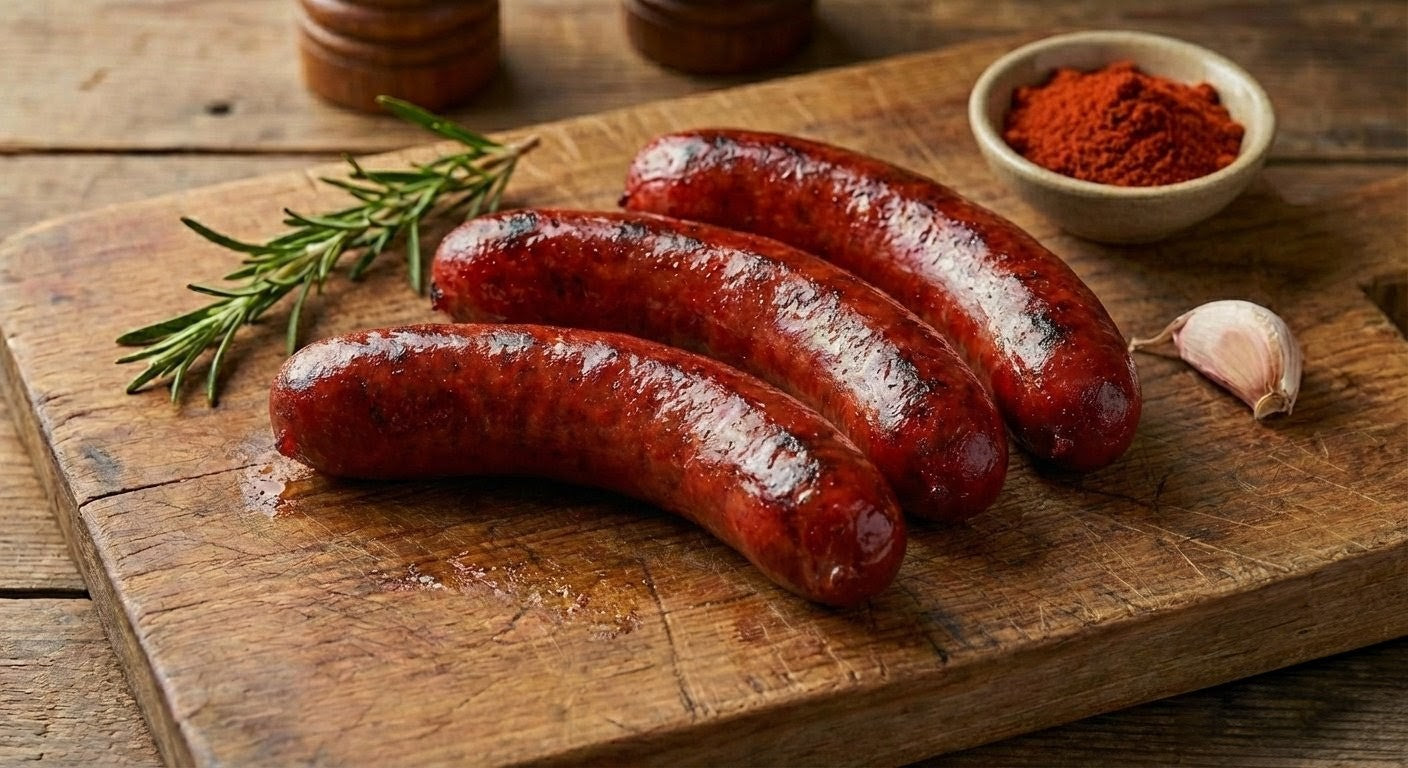 Authentic Hungarian Grilling Sausage - Eredeti Magyar Grill Kolbász