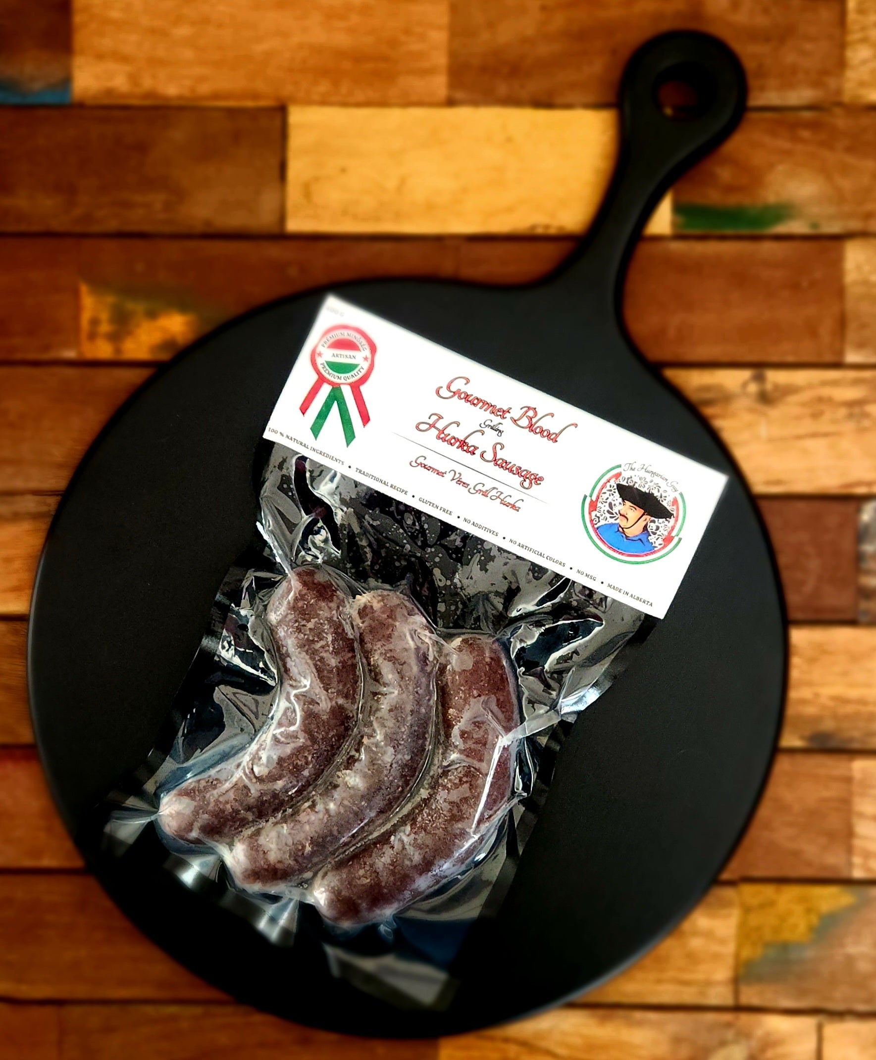 Gourmet Blood Grilling Hurka Sausage - Gourmet Véres Grill Hurka