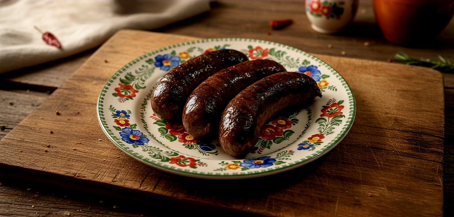 Gourmet Blood Grilling Hurka Sausage - Gourmet Véres Grill Hurka