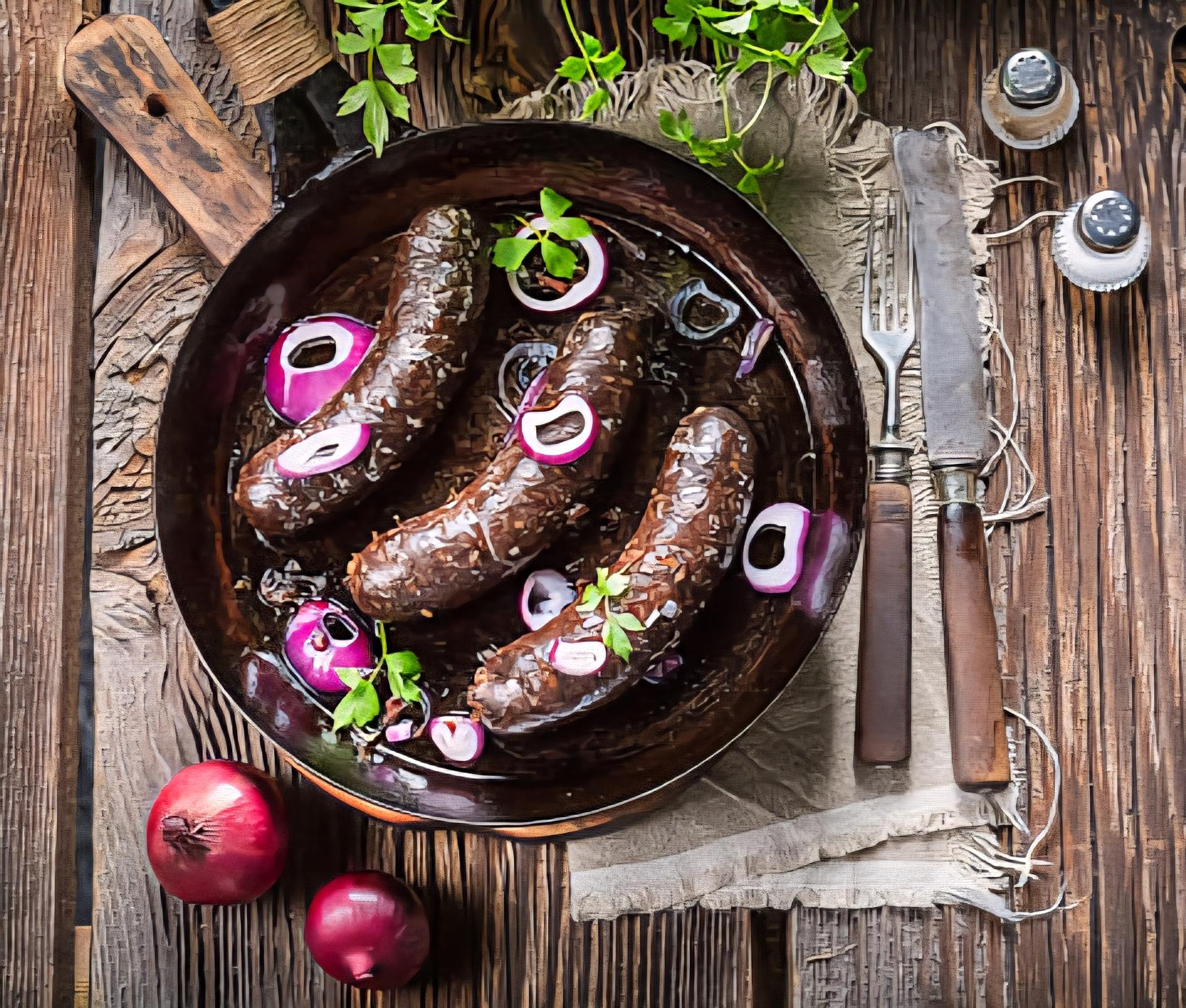 Gourmet Blood Grilling Hurka Sausage - Gourmet Véres Grill Hurka